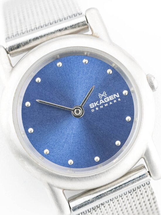 Skagen Denmark P4SSN Two-Hand Quartz Analog Women\'s Watch New Battery main image 7